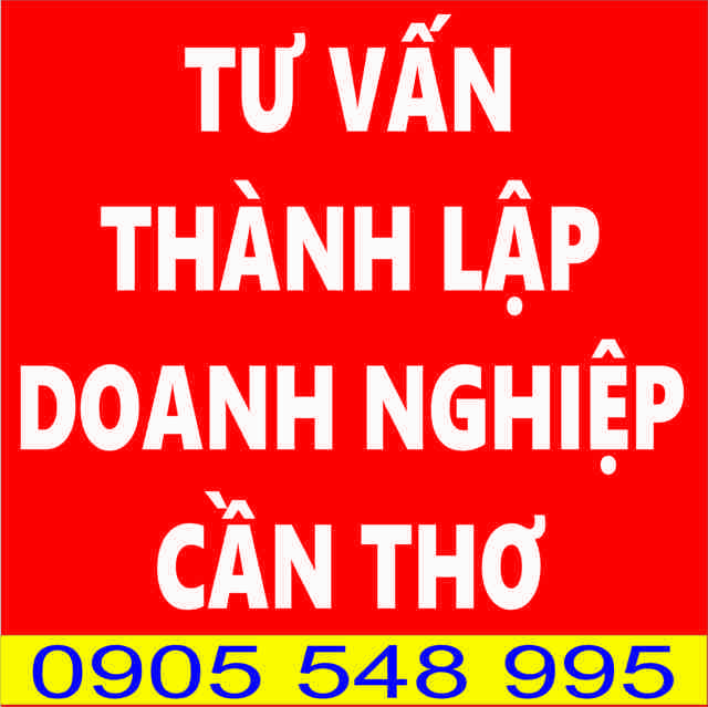 Dịch vụ làm giấy phép đăng ký kinh doanh tại Cần Thơ